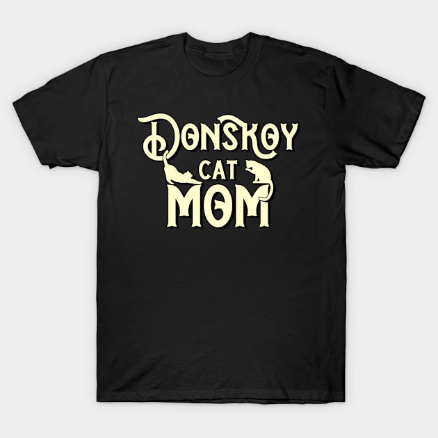 Donskoy cat mama breed. Perfect present for mother dad friend him or her T-Shirt by SerenityByAlex